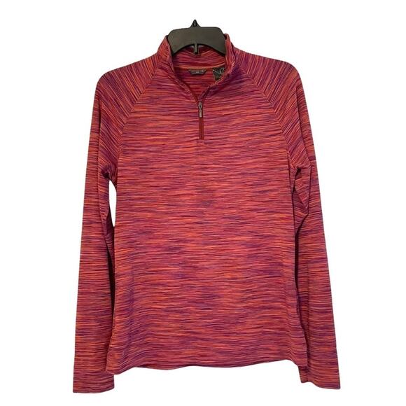 Merrell Tops - Merrell 1/4 Zip Performance Long Sleeve Top Medium